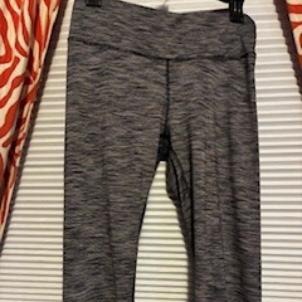 RBX Active, Grey Heather Leggings, Size Medium